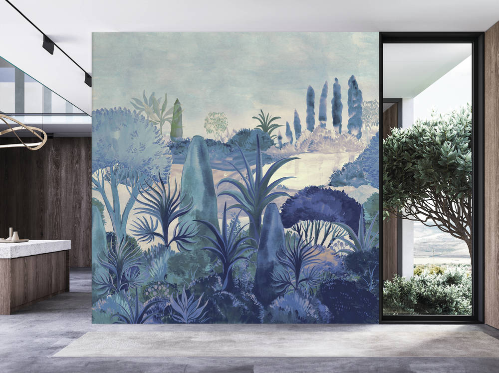 Hookedonwalls Marta Cortese Botanical Landscape 37872 Fotobehang